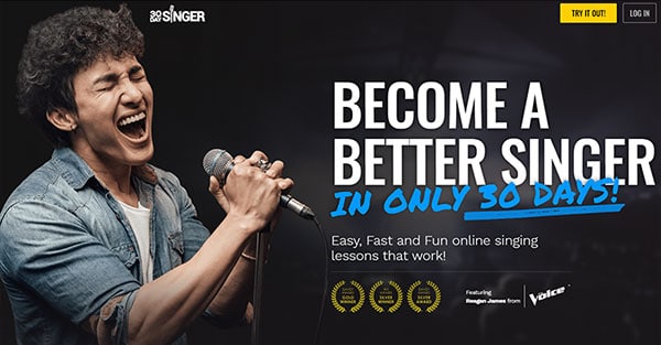 30 Day Singer resources page