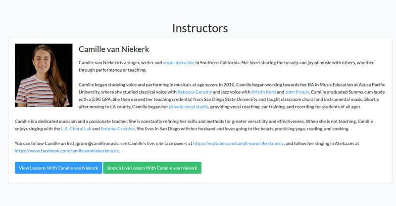 30 Day Singer vocal instructors