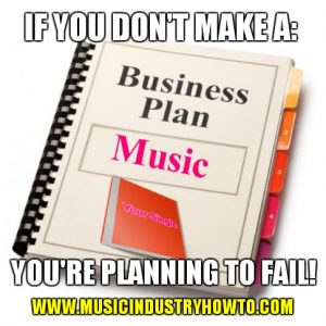 Music Business Plan Meme