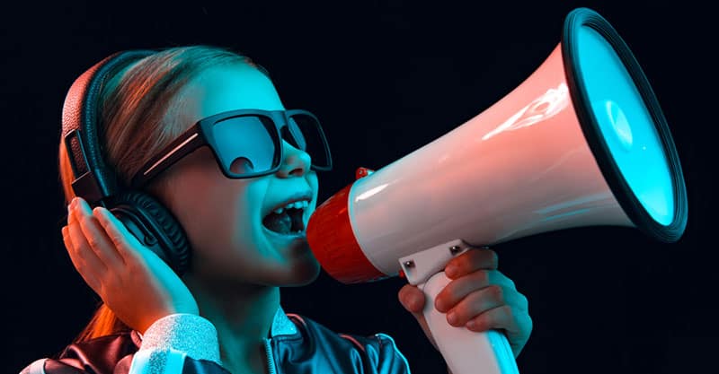 A musician marketing their music