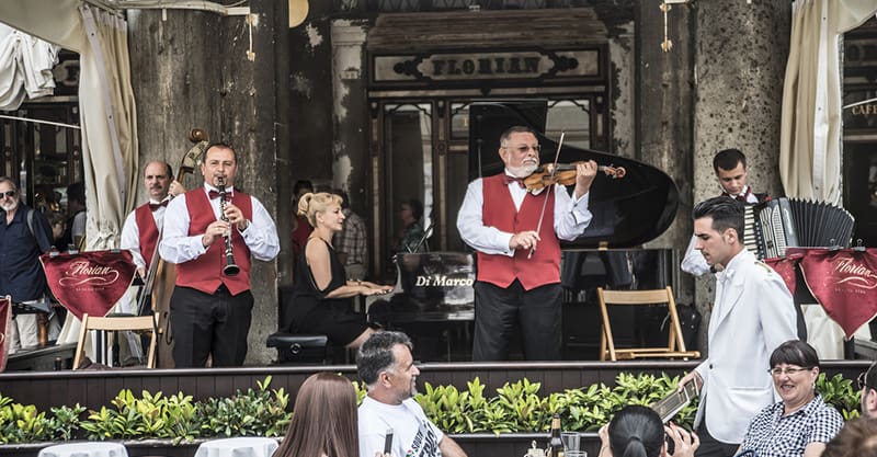 Playing music at restaurants can be profitable for musicians