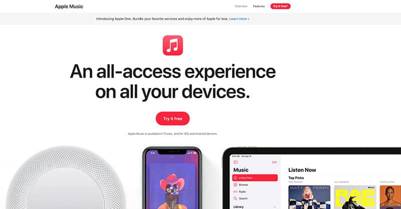 Apple Music lets you listen to music without WiFi