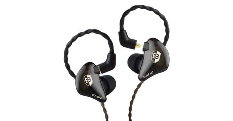 BASN Bsinger 2nd Sound Isolating Earphones With Dual Dynamic Driver Detachable MMCX Cable