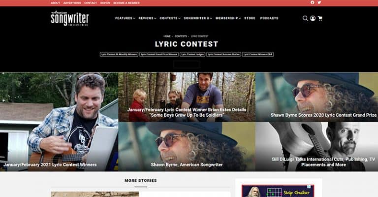 14 Best Songwriting Contests 2023 You Can Enter To Test Your Writing Skills