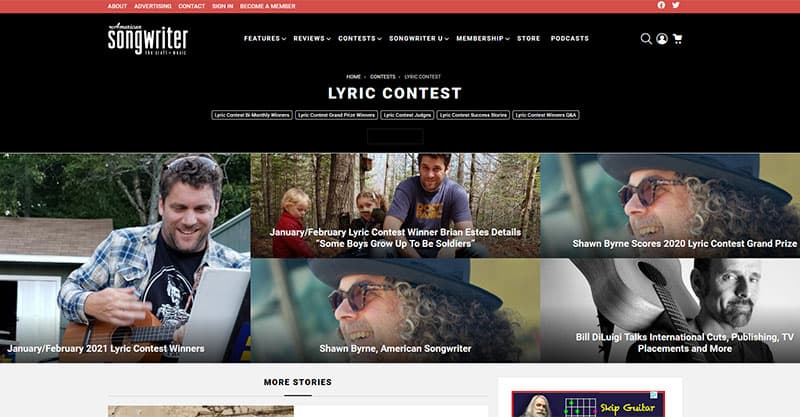 Best Songwriting Contests