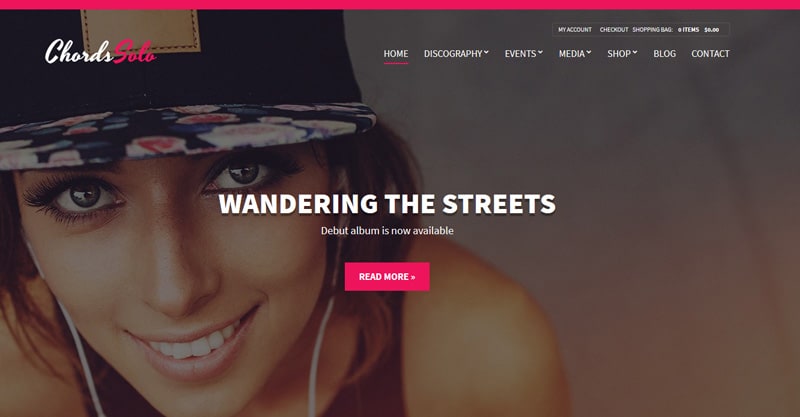 Chords – Music / Artist / Radio WordPress Theme