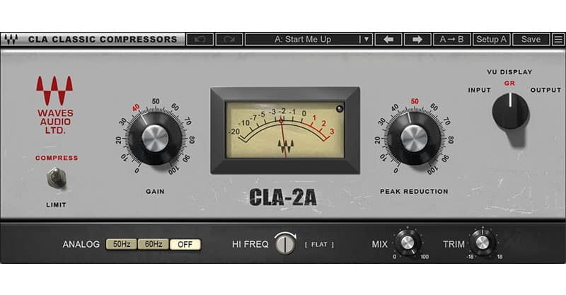 CLA-2A Compressor / Limiter by Waves