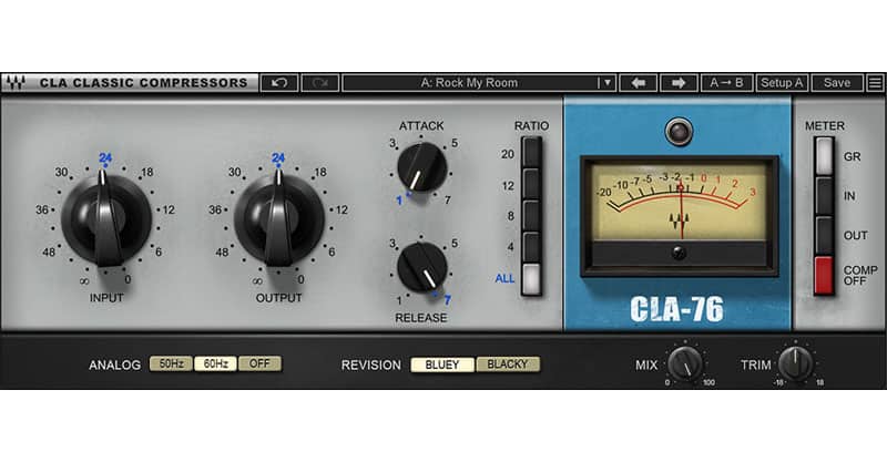 CLA-76 Compressor / Limiter by Waves