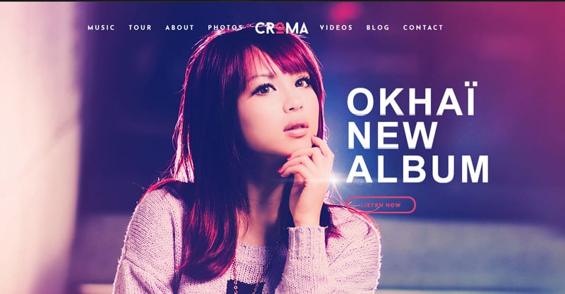 Croma Responsive Music WordPress Theme With Ajax And Continuous Playback