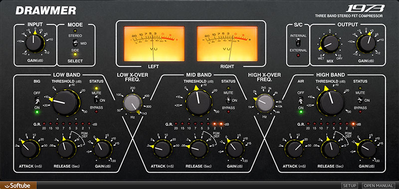 Drawmer 1973 Multi-Band Compressor by Softube – Best Overall