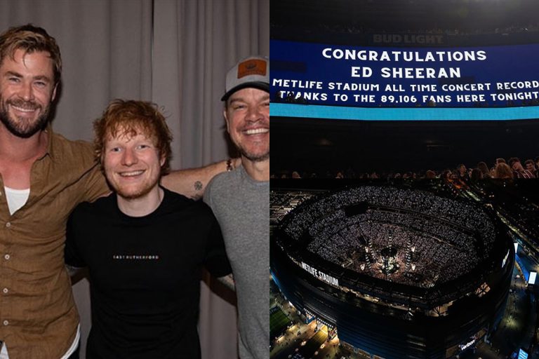 Ed Sheeran Shatters MetLife Ticket Sales Record As 89K+ Fans Attend Concert