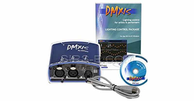 Enttec DMX USB DMXIS 70570 MAC/PC OS Lighting Controller Interface & Software