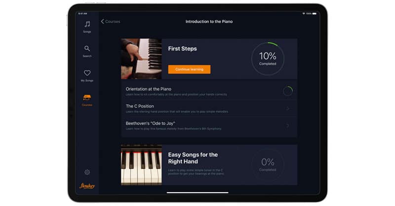 flowkey piano app