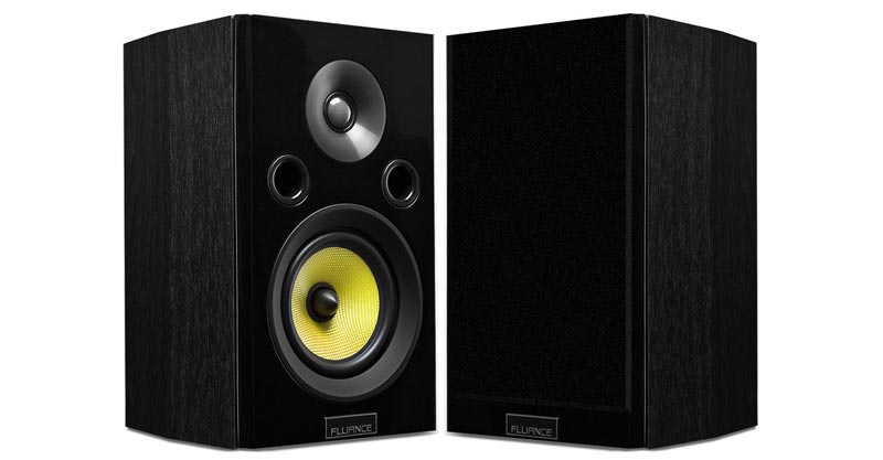 Fluance Signature Series HiFi Two-Way Bookshelf Surround Sound Speakers For Home Theater And Music Systems (HFS)