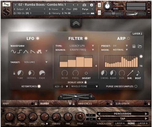 Hopkin Instrumentarium: Rumba Boxes by Soundiron