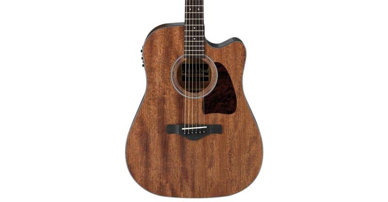Ibanez AW54CEOPN Artwood Dreadnought Acoustic/Electric Guitar