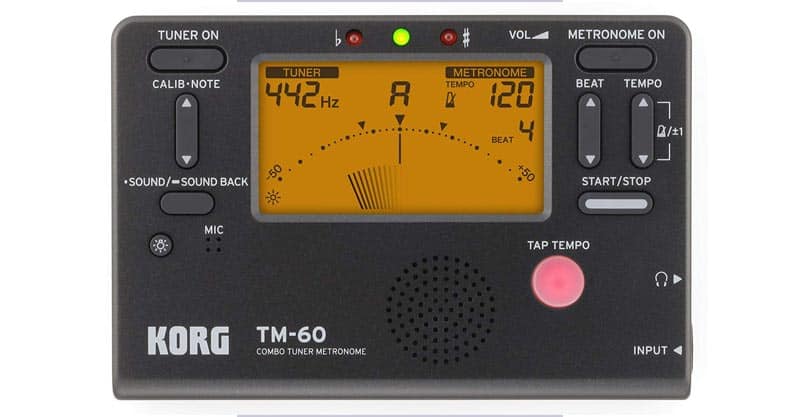 Korg TM60BK Tuner Metronome