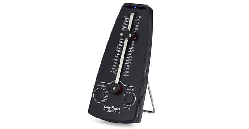 Long Beach Music Digital Metronome + Pitch Generator + Rhythm & Beats For Musicians, Piano, Violin, Guitar