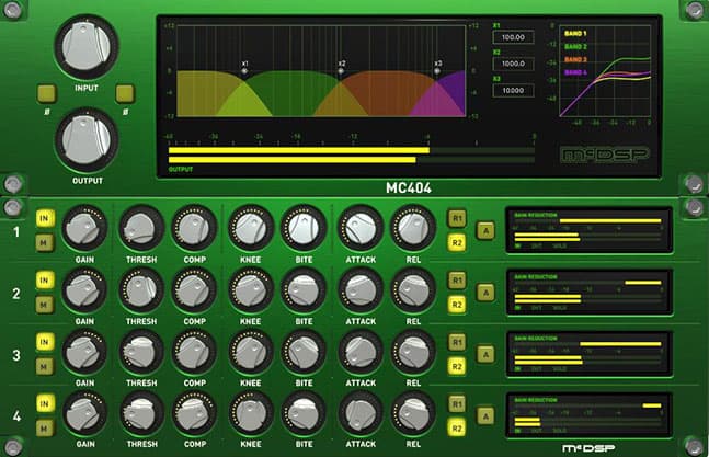 MC2000 Multi-Band Compressor HD v7 by McDSP