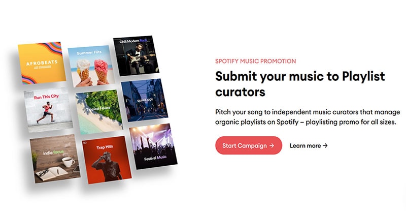Music submission service