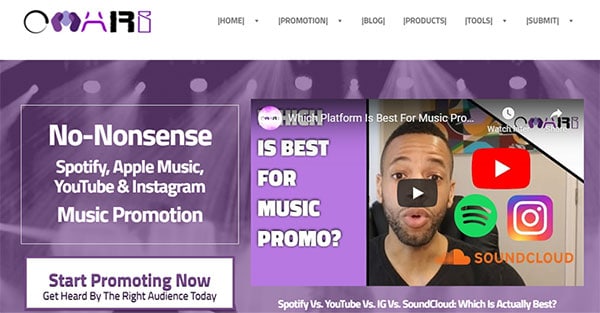 Omari MC Promotion Resources For Musicians