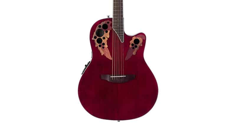 Ovation CE-48PR Celerity Collection 6 String Acoustic-Electric Guitar