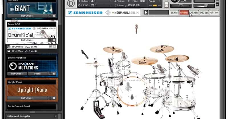 Sennheiser DrumMic’a!