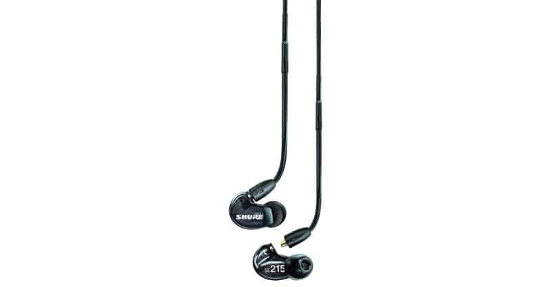 Shure SE215-K Professional Sound Isolating Earphones
