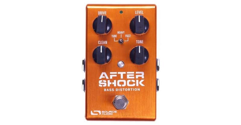 Source Audio One Series AfterShock Bass Distortion Bass Effect Pedal