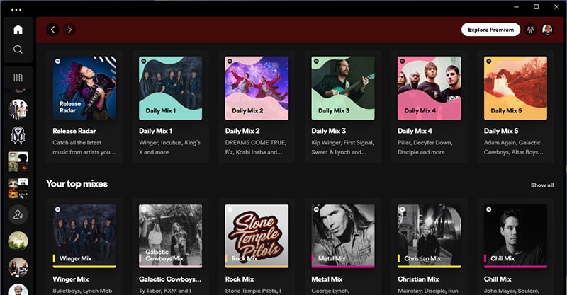 Spotify music discovery