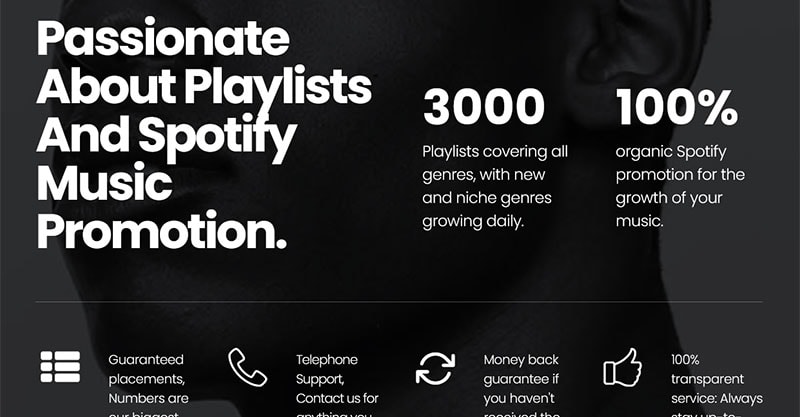 Spotify music promotion