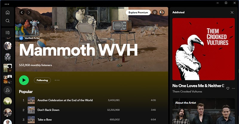 Spotify paid subscription