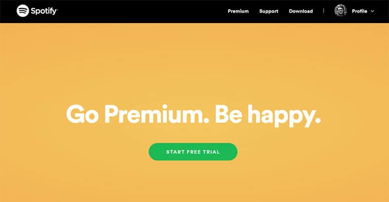 Spotify allows you to listen to song without WiFi