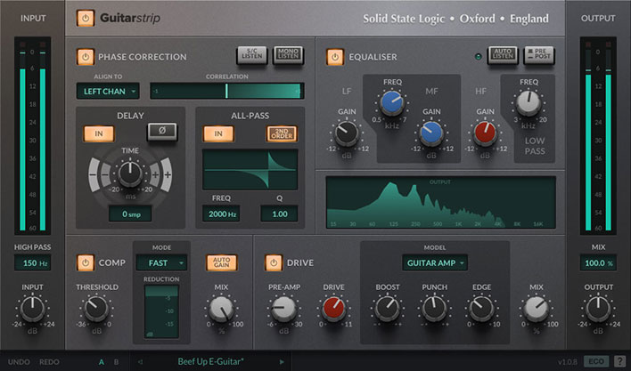 SSL Guitarstrip by Solid State Logic