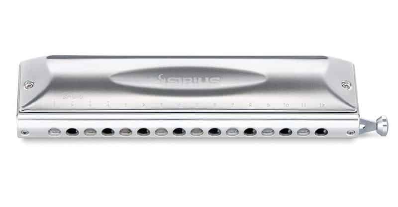 Suzuki S-64C Sirius Chromatic 16-Hole 64-Note Harmonica, Cross Alignment