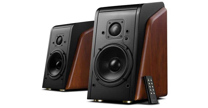 Swans Speakers – M200MKII WiFi – Powered Bluetooth Bookshelf Speakers