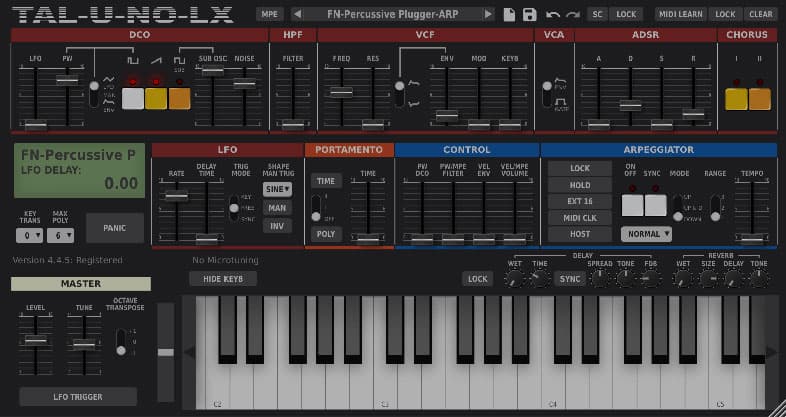 TAL-U-NO-LX Synth by TAL