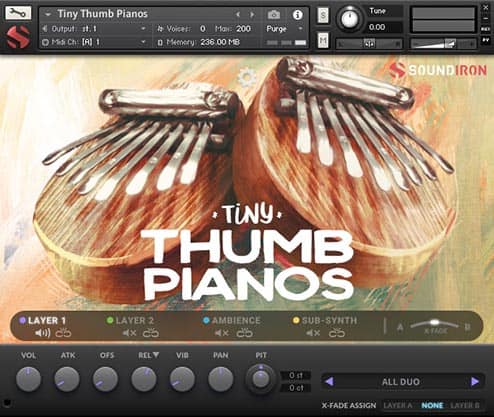 Tiny Thumb Pianos by Soundiron