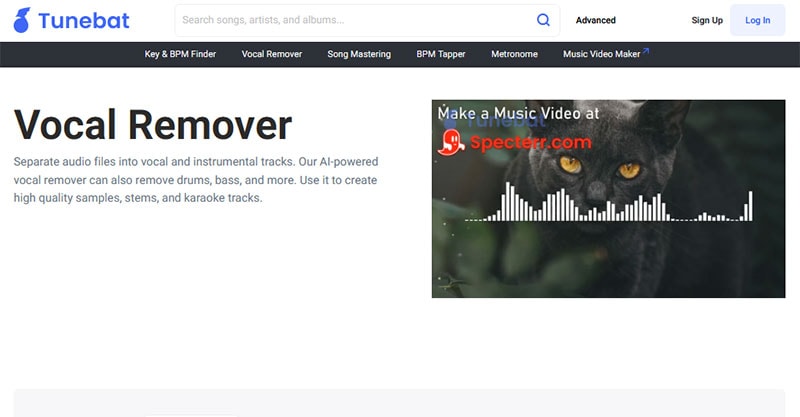 Tunebat Vocal Remover Online