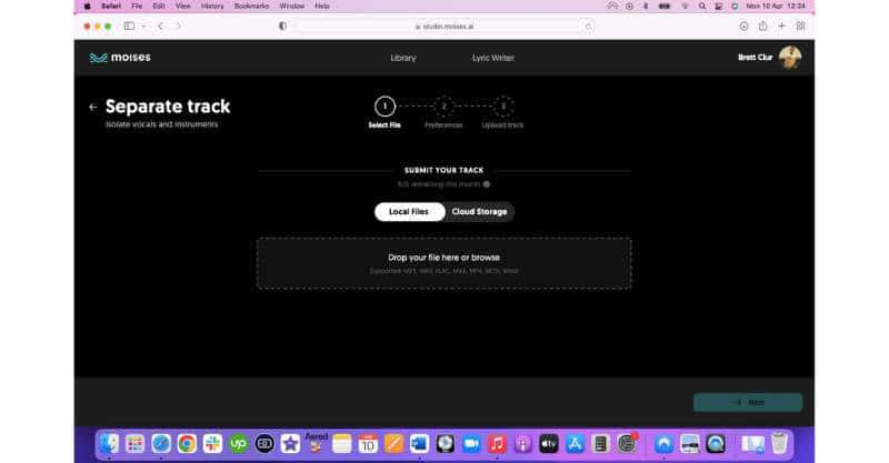 Upload Song