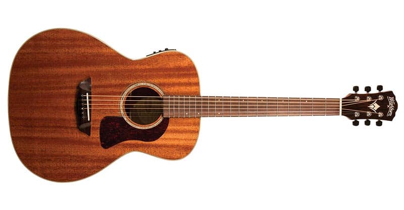 Washburn HG120SWEK-D 6 String Acoustic-Electric Guitar, Natural Gloss