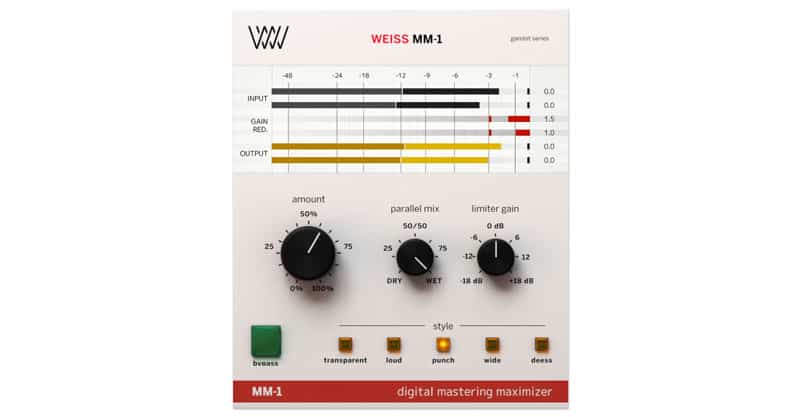 Weiss MM-1 by Softube