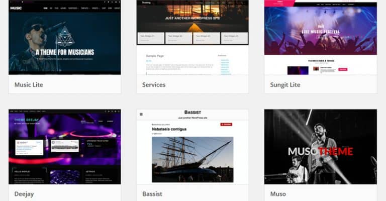 41 Best WordPress Themes For Musicians 2023