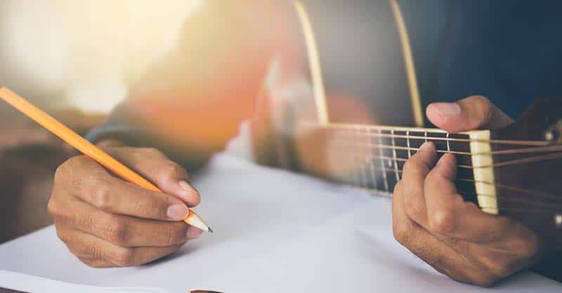 Writing new songs