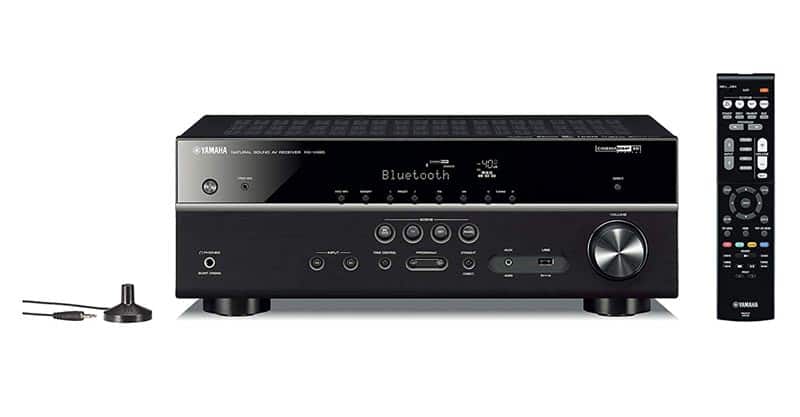 Yamaha RX-V485BL 5.1-Channel 4K Ultra HD Av Receiver With MusicCast