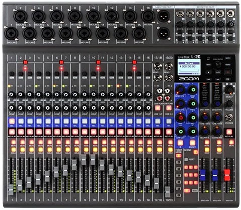 Zoom LiveTrak L-20