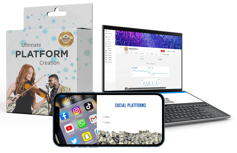 Ultimate Platform Creation Mockup